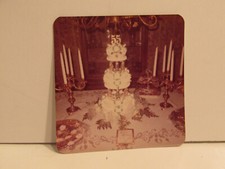 Usado, FOTOGRAFIA ENCONTRADA VINTAGE ARTE COLORIDA FOTO ANTIGA DÉCADA DE 1970 55º ANIVERSÁRIO DE CASAMENTO BOLO comprar usado  Enviando para Brazil