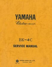 Yamaha service manual usato  Valle Castellana