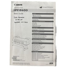 Canon ipf8400 large for sale  Ogden