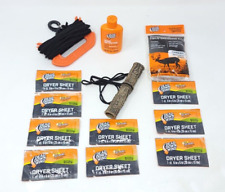 Usado, Lote de caça FlexTone Deer Call desossado morto vento secador lençóis kit vestido comprar usado  Enviando para Brazil