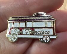 Usado, Broche esmalte brilho carrinho teleférico raro vintage São Francisco comprar usado  Enviando para Brazil