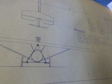 Vintage airplane plans for sale  LEEDS