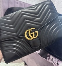 Gucci marmont clutch for sale  SOLIHULL