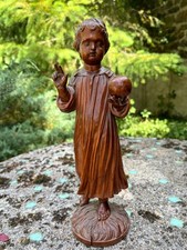 Sculpture ancienne bois d'occasion  Allègre
