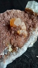 Calcit amethyst juchem gebraucht kaufen  Vaihingen an der Enz