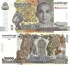 Cambodia 2000 riels for sale  Shipping to Ireland