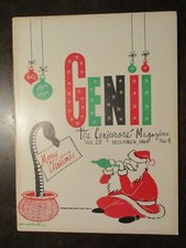 Genii conjurors magazine for sale  Fuquay Varina