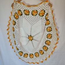 Hand crochet rug for sale  IPSWICH