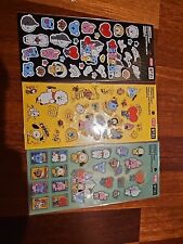 BTS BT21 x DAISO JAPAN 3 peças conjunto de adesivos KPOP TA TA SHOOKY MANG JIMIN JIN SUGA V comprar usado  Enviando para Brazil