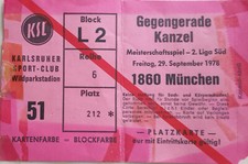 Ticket karlsruher tsv gebraucht kaufen  Deutschland