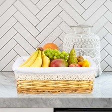 Paniere osier rangement d'occasion Paniere osier rangement d'occasion  Expédié en France