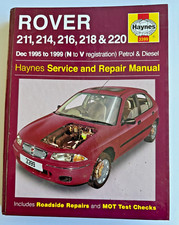 Haynes manual rover for sale  ILKLEY