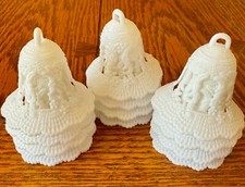 Vintage white bells for sale  Lake Villa