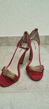 Escarpins rouge croco d'occasion  Audincourt