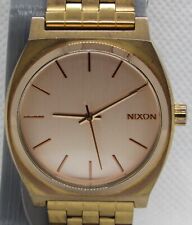 Usado, Relógio de quartzo unissex Nixon "The Time Teller" ouro rosa com pulseira ajustável - Funciona comprar usado  Enviando para Brazil