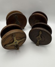 Antique wooden fishing for sale  LONDON