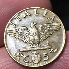 5 centesimi 1942 usato  San Bonifacio