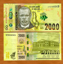 Malawi, 2000 kwacha, 2021, P-69-Nowy, UNC, używany na sprzedaż  Wysyłka do Poland