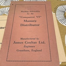 James coultas conqueror for sale  HITCHIN