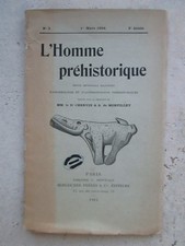 Homme préhistorique 1904 d'occasion  Expédié en Belgium