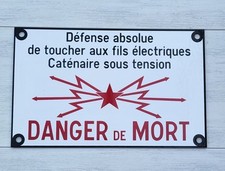 Ancienne plaque emaillé d'occasion  Créhange