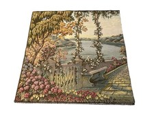 Tapeçaria francesa vintage pendurada na parede paisagem cênica 148x140 cm comprar usado  Enviando para Brazil