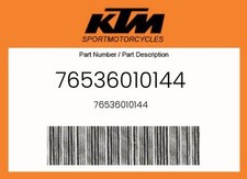 Ktm genuine 76536010144 d'occasion  Expédié en Belgium