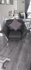 Sofolgy grey leather for sale  AIRDRIE