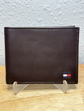 Carteira masculina marrom Tommy Hilfiger proteção RFID - sem caixa comprar usado  Enviando para Brazil