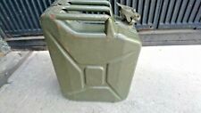 SERBATOIO FERRO JERRY CAN 20 litri 5 Gallon MILITARE ESERCITO 1980 JEEP FIAT X usato  Castelfidardo