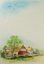 Original watercolour sussex for sale  WIRRAL