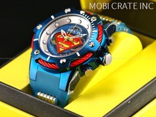 Raro NOVO Relógio Invicta Masculino DC Comics Superman BOLT 53mm Cronógrafo Azul IP SS, usado comprar usado  Enviando para Brazil