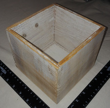 Caixa de Madeira Branca com Pés Acolchoados, 5-13/16" x 5-7/8" x 5-1/16" H W5263, usado comprar usado Caixa de Madeira Branca com Pés Acolchoados, 5-13/16" x 5-7/8" x 5-1/16" H W5263, usado comprar usado  Enviando para Brazil