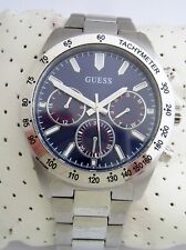 RELÓGIO MASCULINO GUESS ALTITUDE GW0329G1 PULSEIRA DE AÇO INOXIDÁVEL MOSTRADOR AZUL GENUÍNO comprar usado  Enviando para Brazil