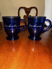 starbucks blue glass mug for sale  Louisville