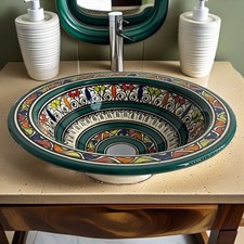 Lavabo lavandino etnico usato  Italia