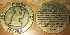 Metal prayer power for sale  Pacific