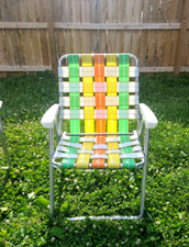 Vintage aluminum folding for sale  Mason