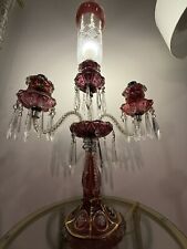 Antique bohemian cranberry for sale  New York