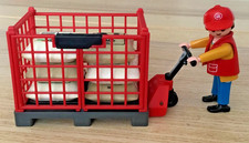 Playmobil dockhand pallet for sale  NORWICH