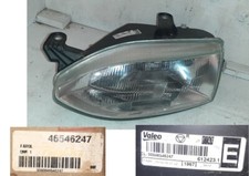 46546247 FARO FANALE ANTERIORE SX H4 PER FIAT PALIO WEEKEND NUOVO VALEO CIBIE' comprar usado  Enviando para Brazil