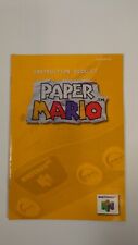 Paper Mario N64 Nintendo 64 MANUAL do Canadá comprar usado  Enviando para Brazil