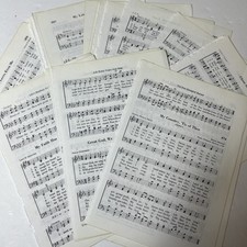 Sheet music pages for sale  Jena