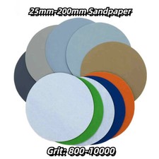 Lixadeira lixadeira flocagem seca úmida 1" - 8" discos de lixa redondos 800-10000 grão comprar usado  Enviando para Brazil