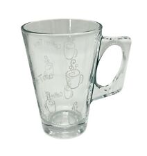 Latte glass coffee for sale  WITHERNSEA