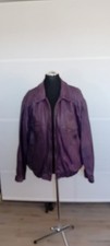 Lederjacke herren aubergine gebraucht kaufen  Wrestedt