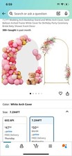 Wedding arch backdrop for sale  Jensen Beach