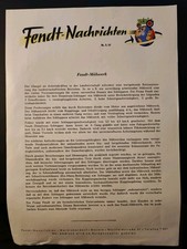 Riginal fendt nachrichten gebraucht kaufen  Hessisch Lichtenau