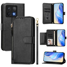 Handy Hülle für Xiaomi 14T 14 13 12 11 10T Doka Reißverschluss Leder Wallet Case comprar usado  Enviando para Brazil