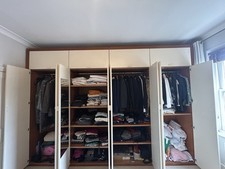 Four door wardrobe for sale  LONDON